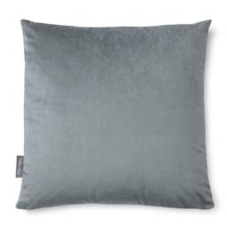Luxury Super Soft Velvet Cushion - Silver Grey Available in 3 Sizes - Square Or Rectangular, Feather Filling Option Covers Only
