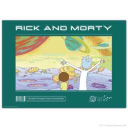 Rick & Morty??? Print - Looking At Planets Poster Wall Art - thumbnail 3
