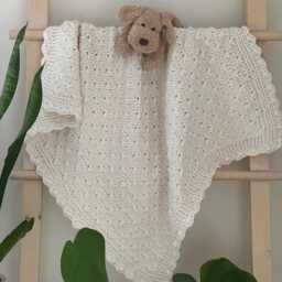 Star Stitch Baby Blanket Knitting Pattern Bulky Yarn - PDF Pattern - thumbnail 2