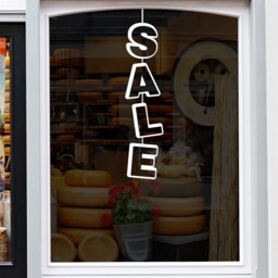 Sale Shop Window Sticker Retail Store Front Display Vinyl Decal - thumbnail 2
