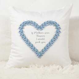 Personalised Cushion. Floral Cushion. Flower Customised Gift. Handmade. Throw Pillow. Home D??cor. Living Room Decor - thumbnail 2