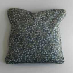 Velvet William Morris Cushion Cover Floral Clover Field, Eclectic Style - thumbnail 2