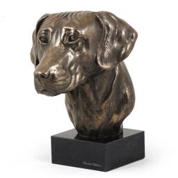 Rhodesian Ridgeback, Dog Marble Statue, Limited Edition, Artdog. Made Of Cold Cast Bronze. Perfect Gift. Limited Edition - thumbnail 2