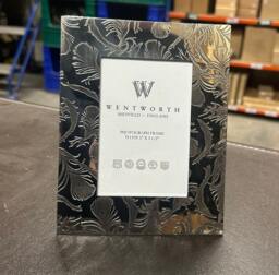 Peacock Feather Pewter Photo Frame 5x3.5 - thumbnail 1