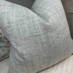Decorative Cushion Cover, Modern Pillow Cover Sofa, Plain Textured Throw Designer Handmade Tonal Weave Fabric - thumbnail 4