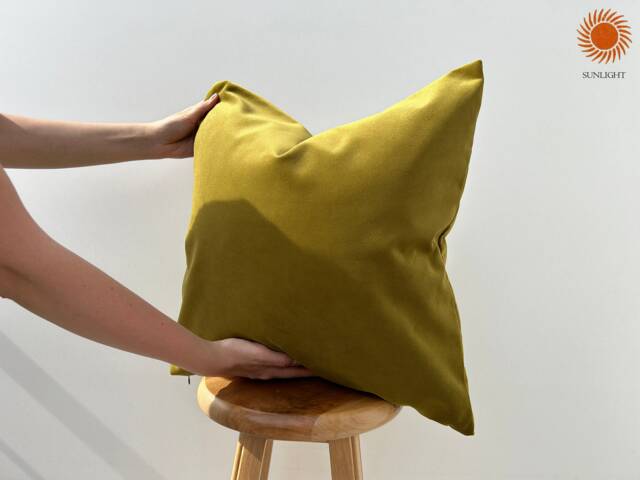 Luxury Oil Green Velvet Pillow Cover Modern Home Decor, Custom Size - Duties Paid Usa - image 1