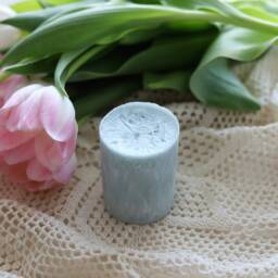 Blue Gray Candle, Crystal Structure & Aroma Flavor - thumbnail 2