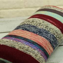 Handmade Kilim Lumbar Pillow Cover Vintage Turkish Rug - 12'' X 24'' - thumbnail 2