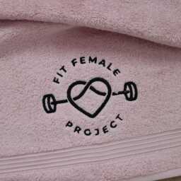 Personalised Towel Uk, Logo Embroidery, Personalised Design, On Towel, Embroidered Face Cloth, Hand Bath Sheet - thumbnail 2