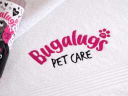 Personalised Towel Uk, Logo Embroidery, Personalised Design, On Towel, Embroidered Face Cloth, Hand Bath Sheet - thumbnail 1