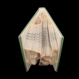 Psi Phi Pi Greek Letter Initials Acronyms 3 Letters Science Physics Folded-Book Art Sculpture - thumbnail 3