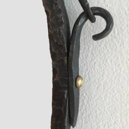Round Mirrors Frame, Wrought Iron, Hand Forged - Mir-Round - thumbnail 3