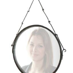 Round Mirrors Frame, Wrought Iron, Hand Forged - Mir-Round - thumbnail 2