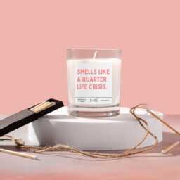 Quarter Life Crisis 25Th Birthday Gift. Candle Gift Set. Funny - thumbnail 3