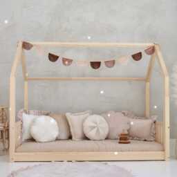 "Patchwork Pillow ""Cream Candy" - thumbnail 2