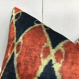 Decorative Pilow 16x24 Velvet Pillow Cover Handwoven Silk Cushion Modern Accent Pillows Home Decor Living - thumbnail 3