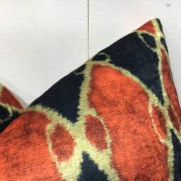 Decorative Pilow 16x24 Velvet Pillow Cover Handwoven Silk Cushion Modern Accent Pillows Home Decor Living - thumbnail 2