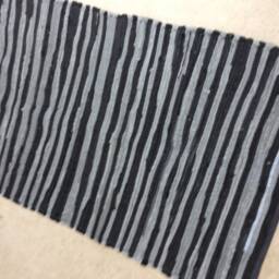 "Beautiful Handmade Chindi Rag Rug , 30""x 46" - thumbnail 2