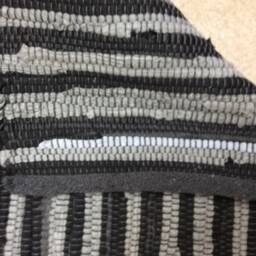 "Beautiful Handmade Chindi Rag Rug , 30""x 46" - thumbnail 4