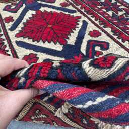 Timeless 3x4'7 Barjasta Wool Area Rug - Hand-Knotted Minimal Floral Tribal Carpet Boho Oriental Decor For Bedroom, Livingroom- Gift - thumbnail 4