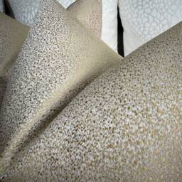 Beautiful Textured Yellow Gold Cushion Cover, Pillow Handmade Pillow Double Sided Case, Bed Designer - thumbnail 2