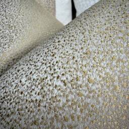 Beautiful Textured Yellow Gold Cushion Cover, Pillow Handmade Pillow Double Sided Case, Bed Designer - thumbnail 3