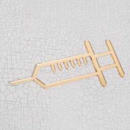 Syringe Lip Filler Wall Art, Botox Beauty Salon Decor, Acrylic Aesthetic Clinic Signage, Beautician Needle Signage - thumbnail 3