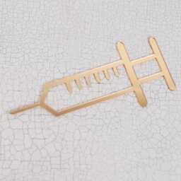 Syringe Lip Filler Wall Art, Botox Beauty Salon Decor, Acrylic Aesthetic Clinic Signage, Beautician Needle Signage - thumbnail 1