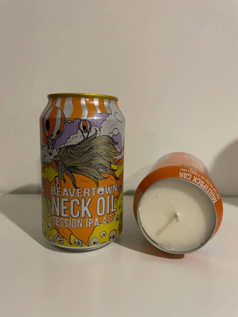 Beavertown Beer Can Candle Vegan Soy Wax, 50+ Hour Burn Time - image 1