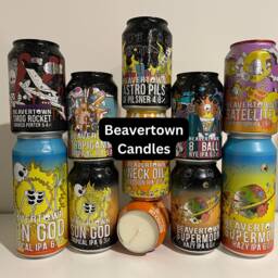 Beavertown Beer Can Candle Vegan Soy Wax, 50+ Hour Burn Time - thumbnail 2
