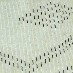 Handmade Beni Mrirt Wool Rug, Natural Beige Moroccan Berber Rug - thumbnail 4