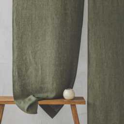 Thick Linen Noren Curtain For Doorway - Eco-Friendly Privacy Divider Japanese Style Homes Sustainable Room Decor - thumbnail 2