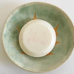 Handcrafted Maple Leaf Ceramic Dish Botanical Soap/Jewelry Plate - thumbnail 2