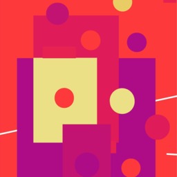 Modern Abstract Art Prints Colorful Geometric Set Of 3 - thumbnail 2