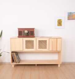 Record Collectors Furniture, Handmade From Solid Pinewood - Prod - thumbnail 1