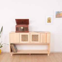 Record Collectors Furniture, Handmade From Solid Pinewood - Prod - thumbnail 4