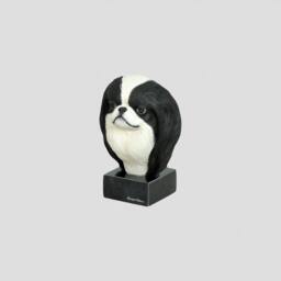 Japanese Chin, Dog Marble Statue, Painted, Limited Edition, Make Your Own Artdog - thumbnail 2