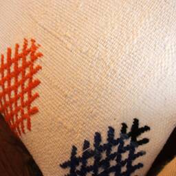 50cm - 20In Vintage Kilim Pillow Cover Handwoven - Large Medium Square Cushion Sofa - thumbnail 3