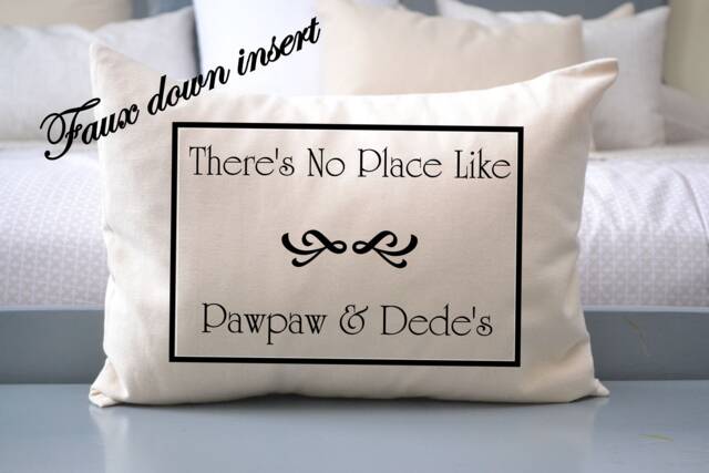 Grandmothers Personalized Pillow, Mothers Day, Grandparent Christmas, Grandparents Hard To Buy For, Gift From Kids - image 1