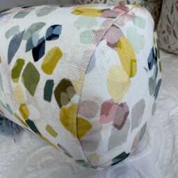"Abstract Cotton Bolster Cushion 16"" X 6" - thumbnail 3