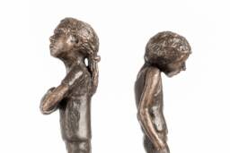 Dispute - Bronze Sculpture, Patinated - thumbnail 1