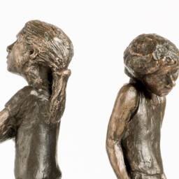 Dispute - Bronze Sculpture, Patinated - thumbnail 3