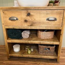 Woolwich - Handmade Reclaimed Timber Bathroom Furniture - thumbnail 3