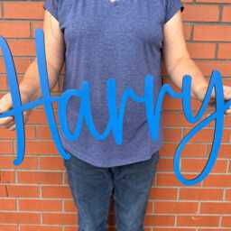 Personalised Large Wooden Name Sign Nursery Decor, Wall Art - thumbnail 3