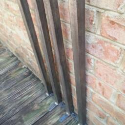 Raw 28 Inch Straight Metal Leg - Beeswax Coating Optional Per - thumbnail 3