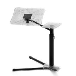 Lounge-Book Crystal Black Laptop Support. Ergonomic, Fully Adjustable 100% Made in Italy - thumbnail 2