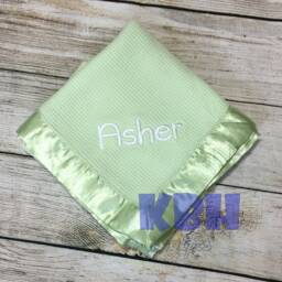 Embroidered Baby Thermal Blanket - thumbnail 3