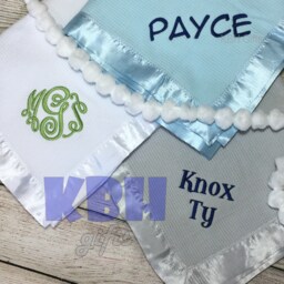 Embroidered Baby Thermal Blanket