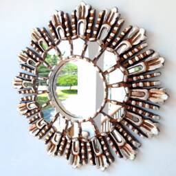 "Peruvian Mirrors "" Concha Espejo Silver " - thumbnail 3