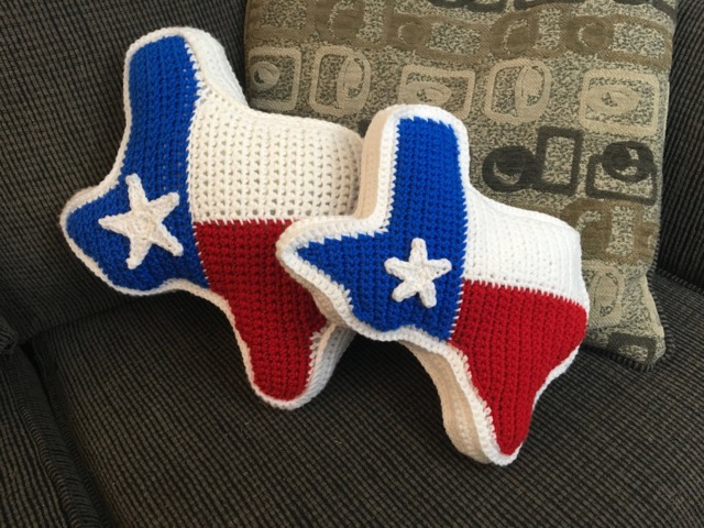 Texas State Flag Pillow - image 1